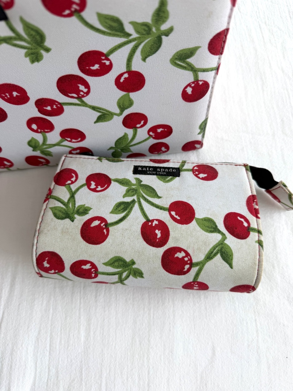 Vintage Kate Spade Cherry Print Tote Bag - Picture 6 of 9